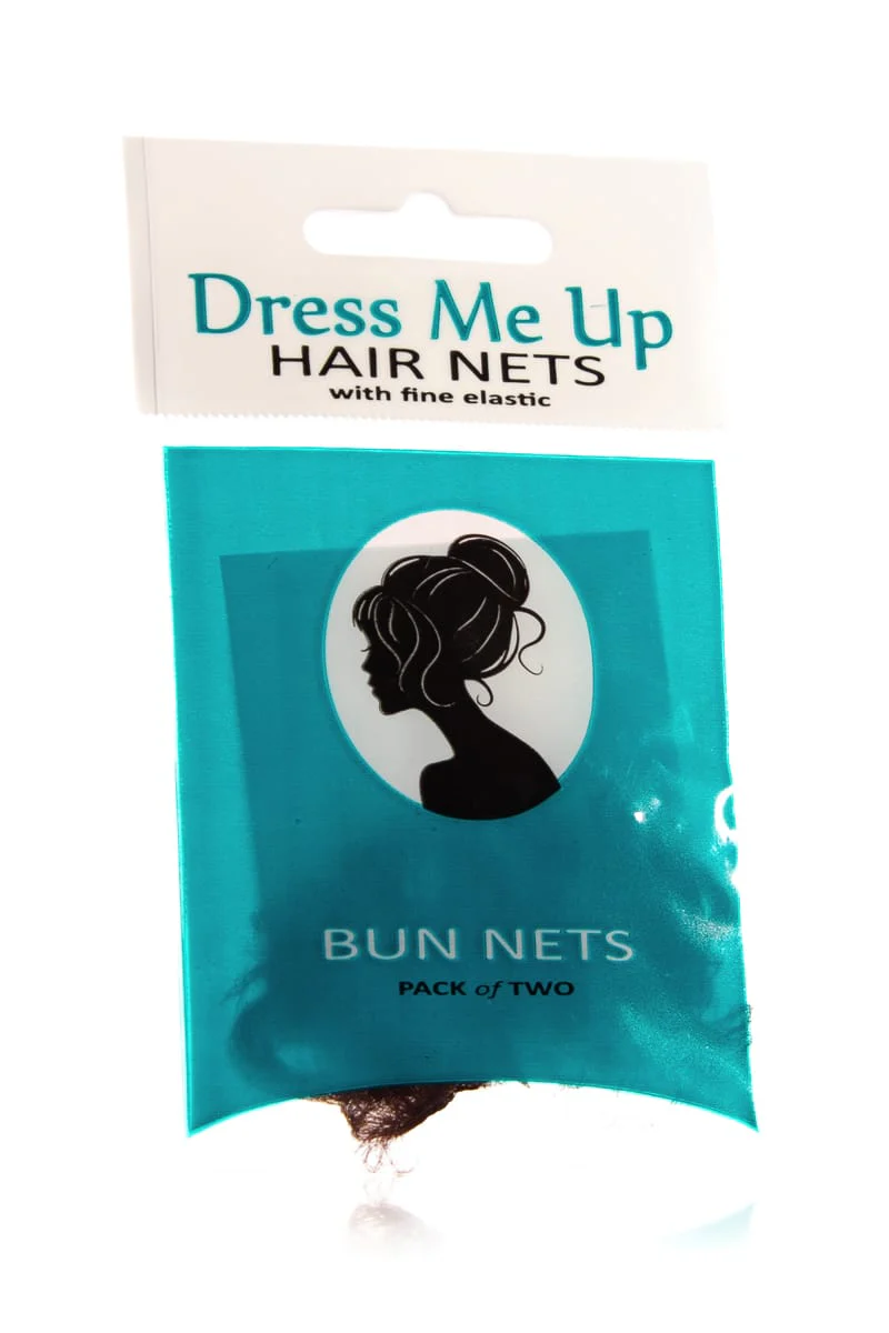 DRESS ME UP Bun Hair Nets 2 Pack | Various Colours - Image 4