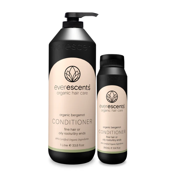 EVERESCENTS Organic Bergamot Conditioner | Various Sizes