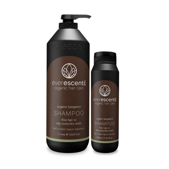 EVERESCENTS Organic Bergamot Shampoo | Various Sizes
