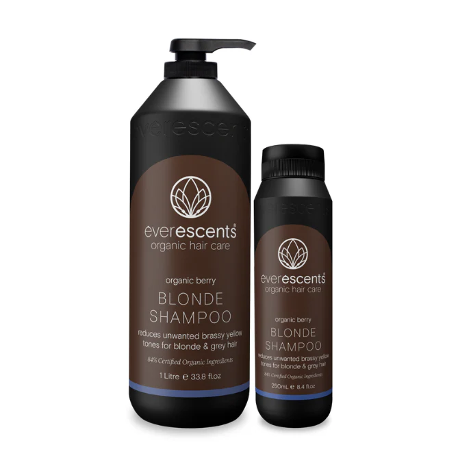 EVERESCENTS Organic Berry Blonde Shampoo | Various Sizes