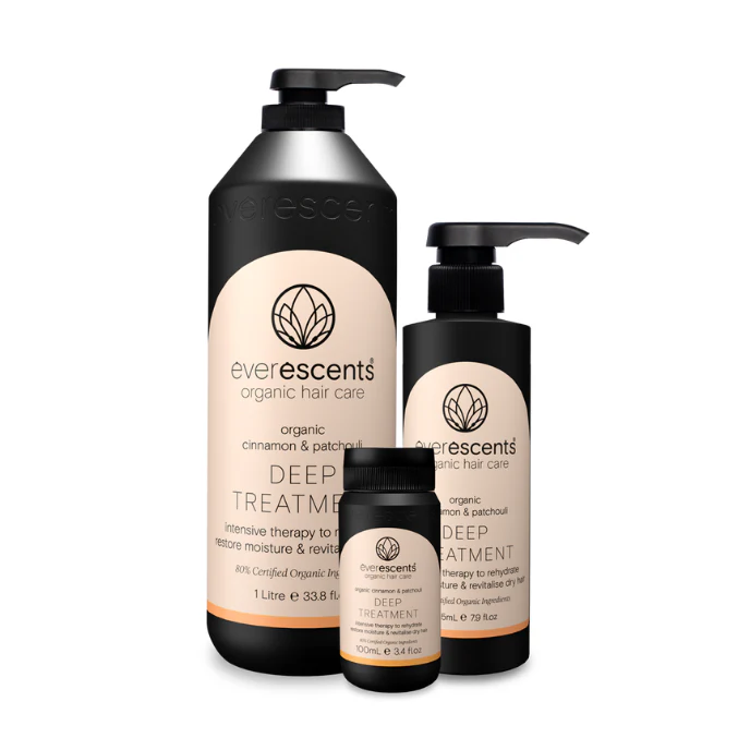 EVERESCENTS Organic Cinnamon & Patchouli Deep Treatment | Various Sizes