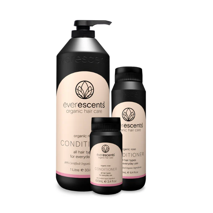 EVERESCENTS Organic Rose Conditioner | Various Sizes