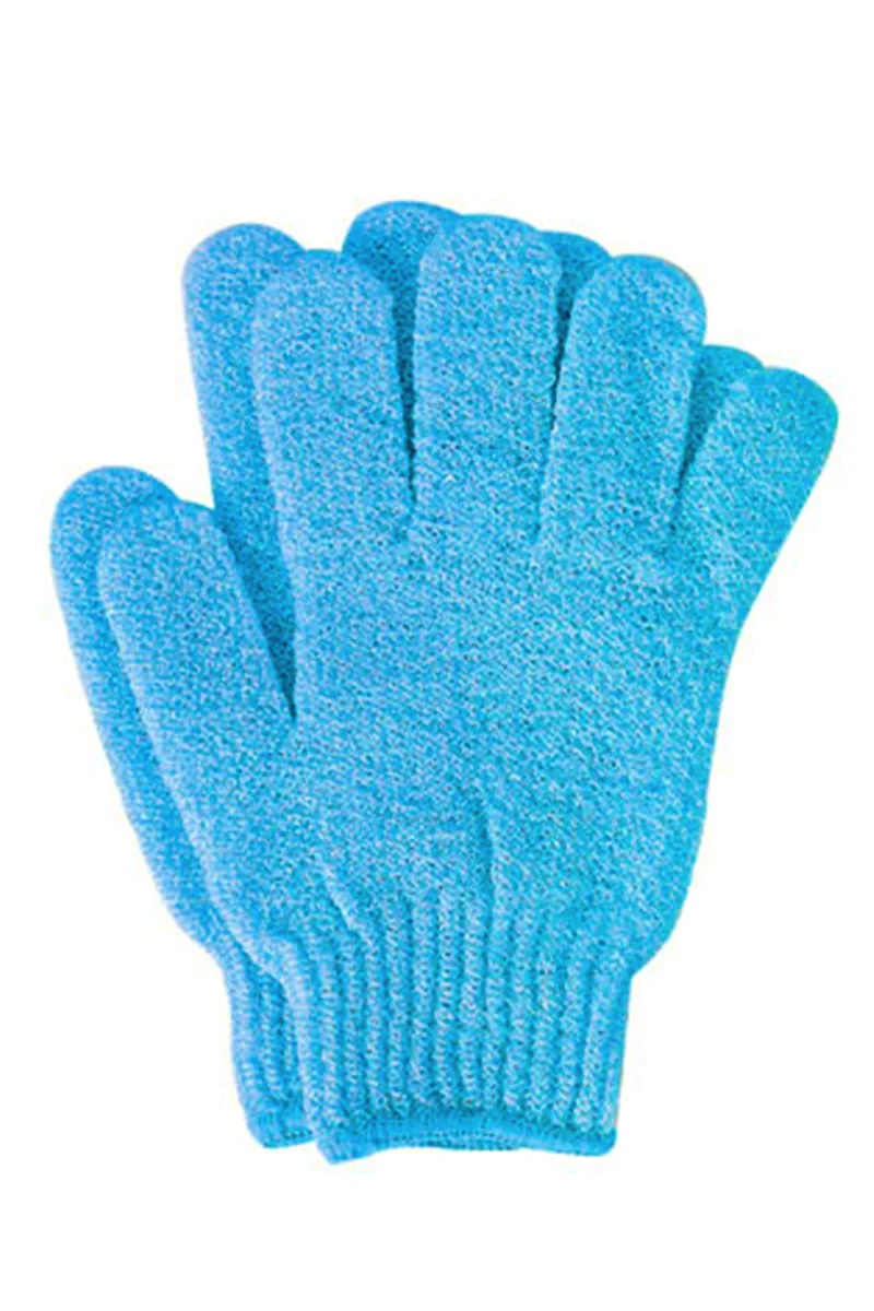 Exfoliating Bath Gloves (Pair)  |  Various Colours