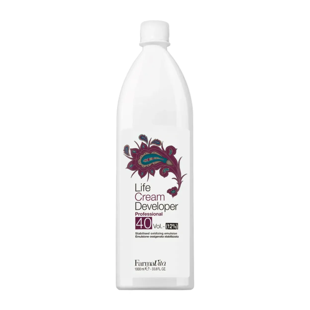 FARMAVITA LIFE CREAM DEVELOPER 1L 40 VOL 12%