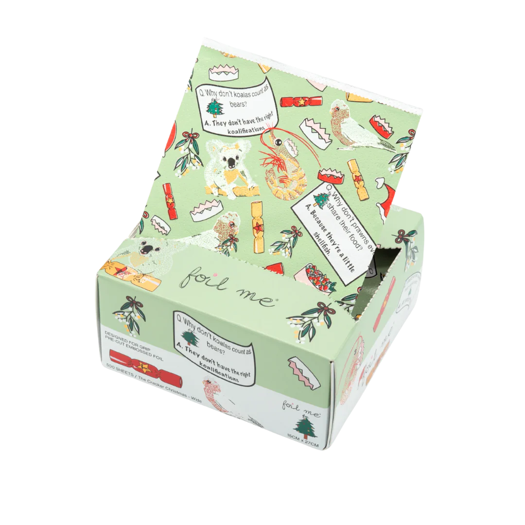 FOIL ME CRACKER CHRISTMAS 2025 - WIDE 500 SHEETS