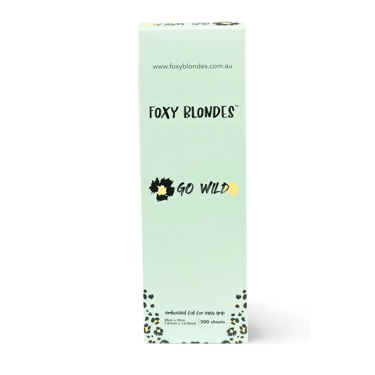 FOXY BLONDES GO WILD EXTRA WIDE FOIL - 200 SHEETS *CLEARANCE*