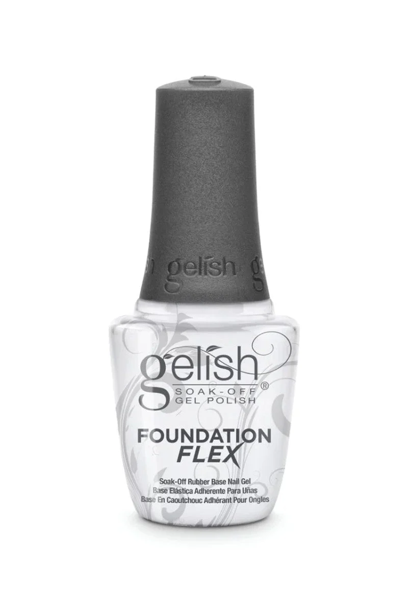GELISH Foundation Flex 15ml Soak-Off Rubber Base Nail Gel | Various Colours - Image 2