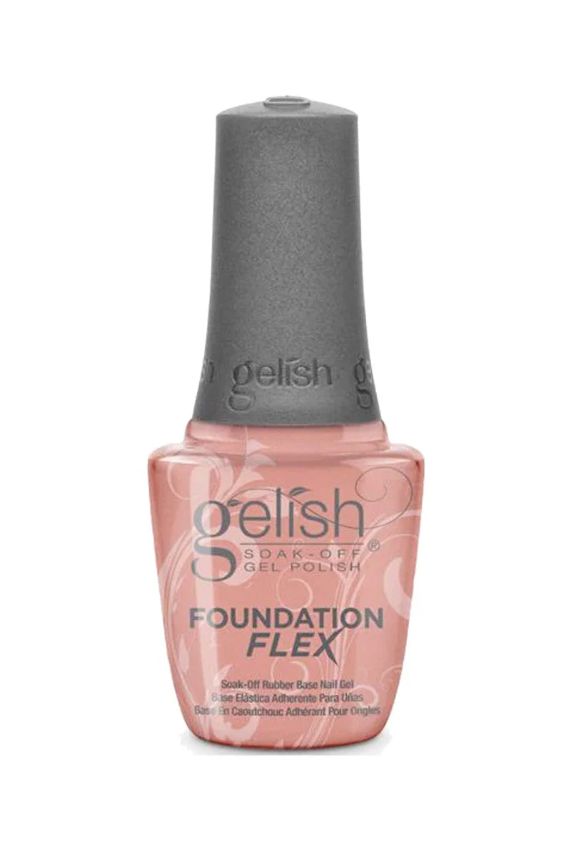 GELISH Foundation Flex 15ml Soak-Off Rubber Base Nail Gel | Various Colours - Image 4