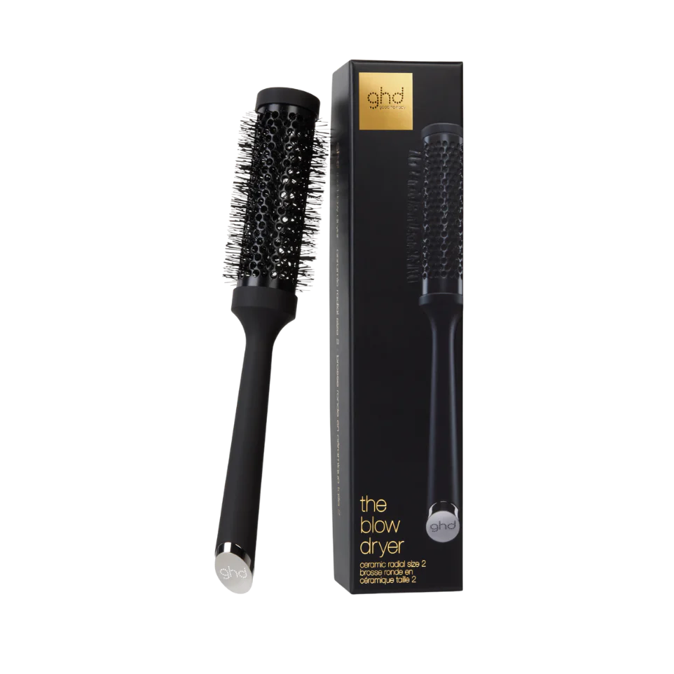 GHD THE SMOOTHER NATURAL BRISTLE RADIAL BRUSH SIZE 2