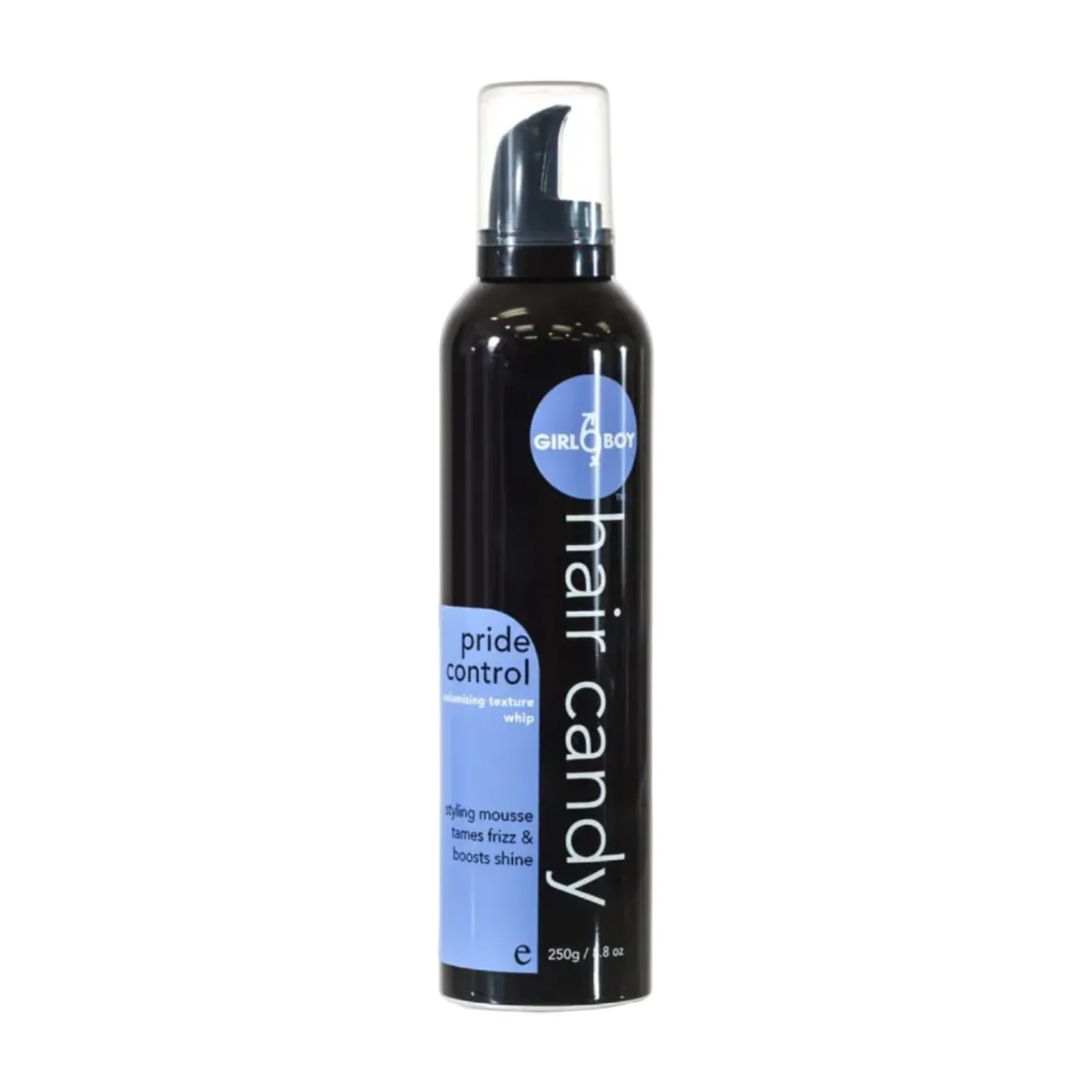 GIRLBOY PRIDE CONTROL MOUSSE 250G *CLEARANCE