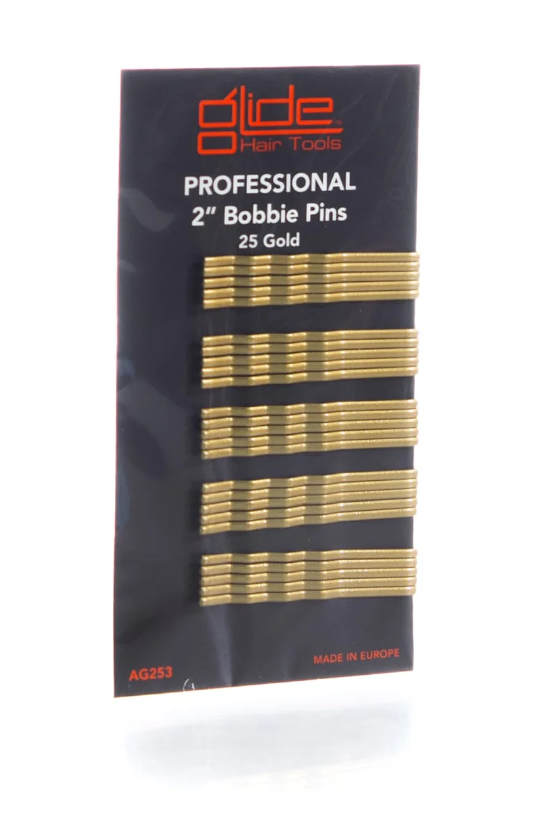 GLIDE Bobbie Pins 2" Card Of 25 | Various Colours - Image 4