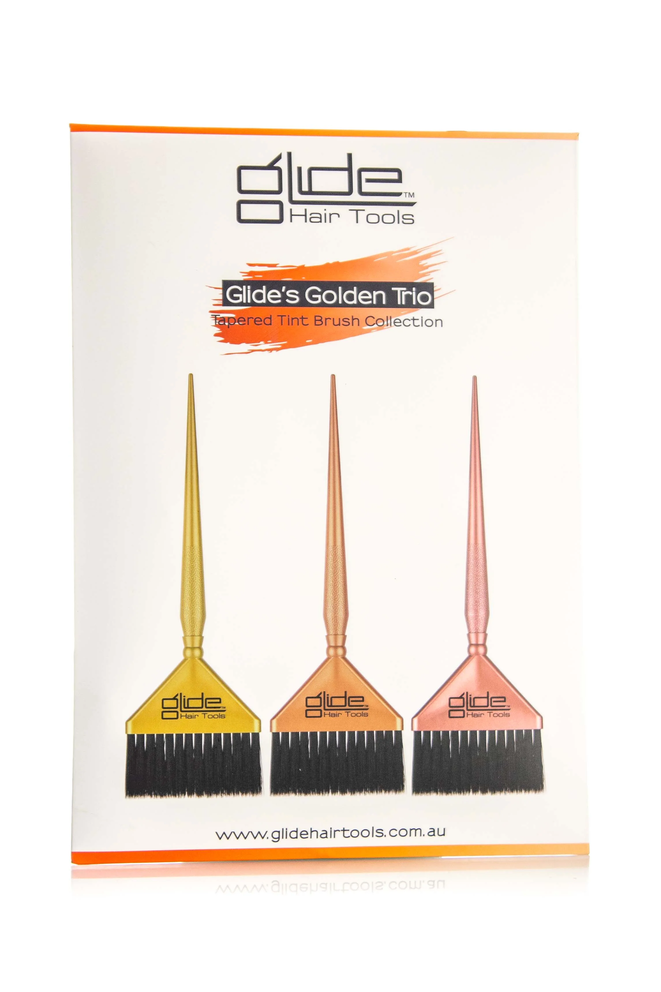 GLIDE GOLDEN TRIO METALLIC TINT BRUSH 3 PACK - Image 2