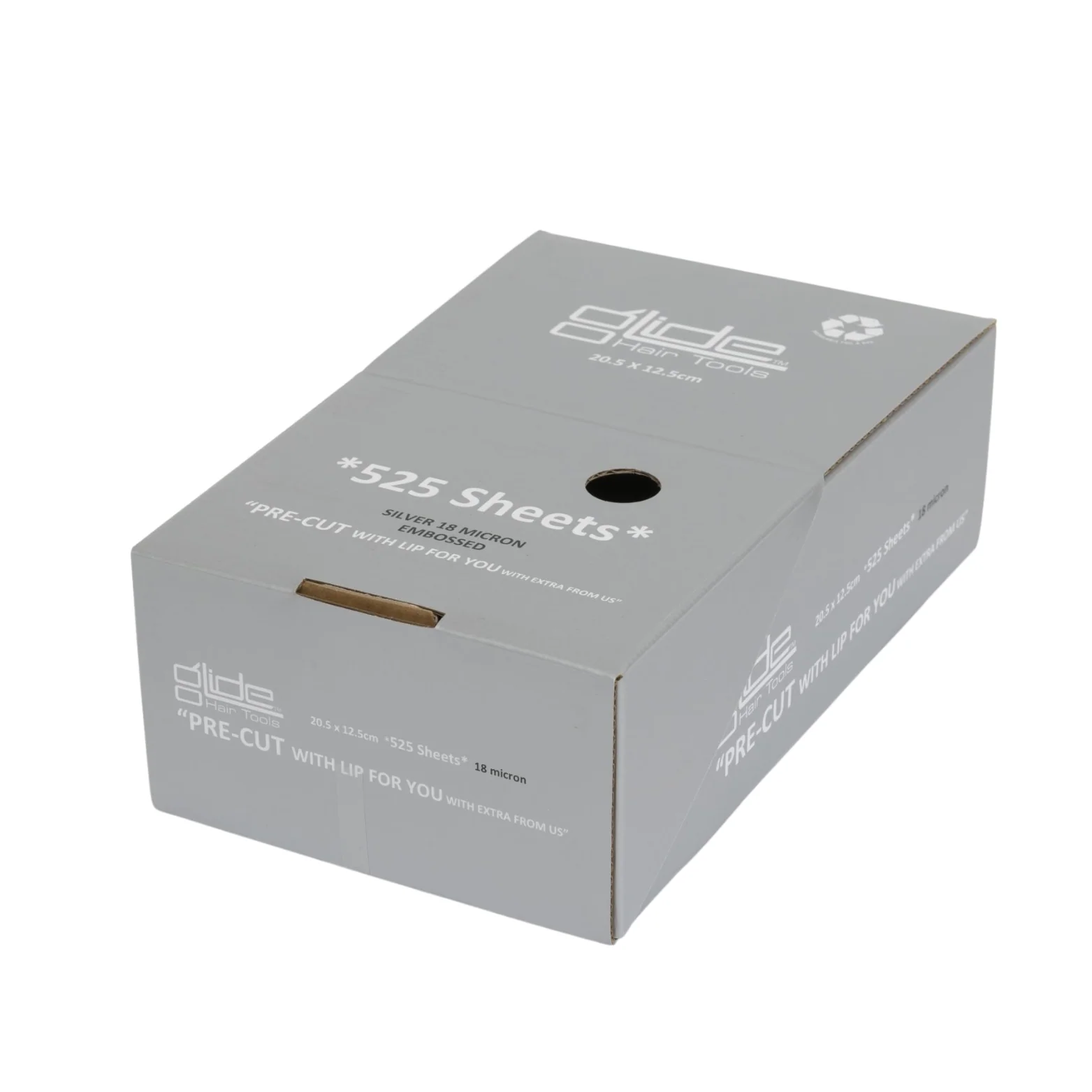 GLIDE PRE-CUT FOIL - 18 MICRO 20.5 X 12.5CM 525 SHEETS