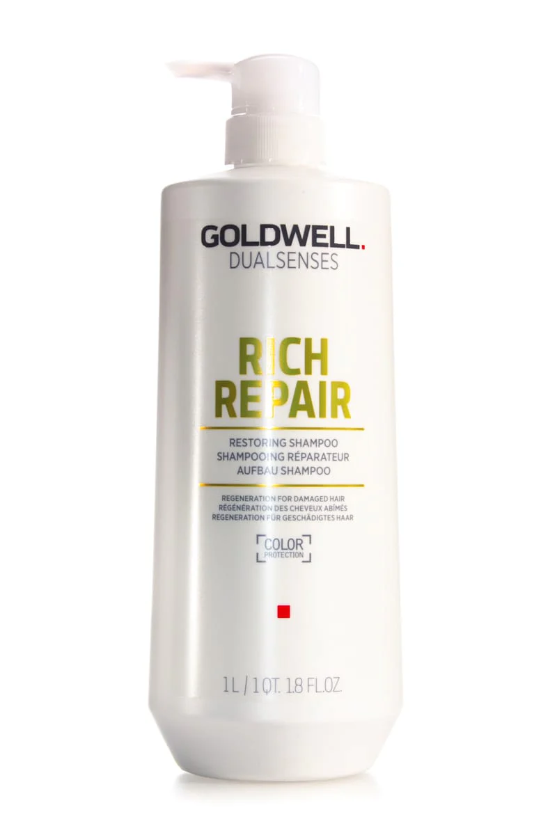 GOLDWELL Dualsenses Rich Repair Restoring Shampoo | Various Sizes - Image 3