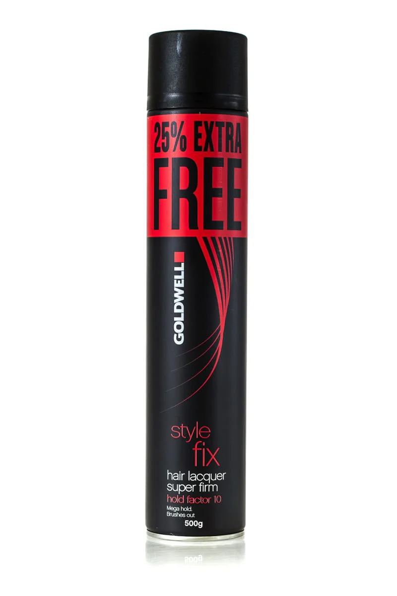 GOLDWELL Style Fix Hair Lacquer Super Firm | Various Sizes - Image 3