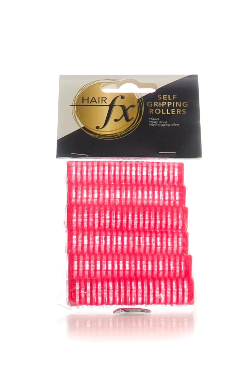 HAIR FX Self Gripping Rollers  6 Pack  |  Various Sizes And Colours