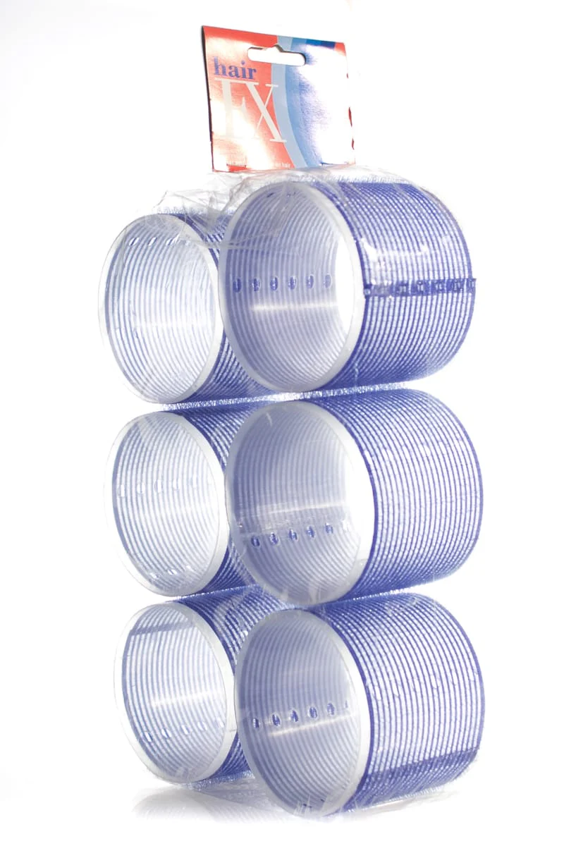 HAIR FX Self Gripping Rollers  6 Pack  |  Various Sizes And Colours - Image 15