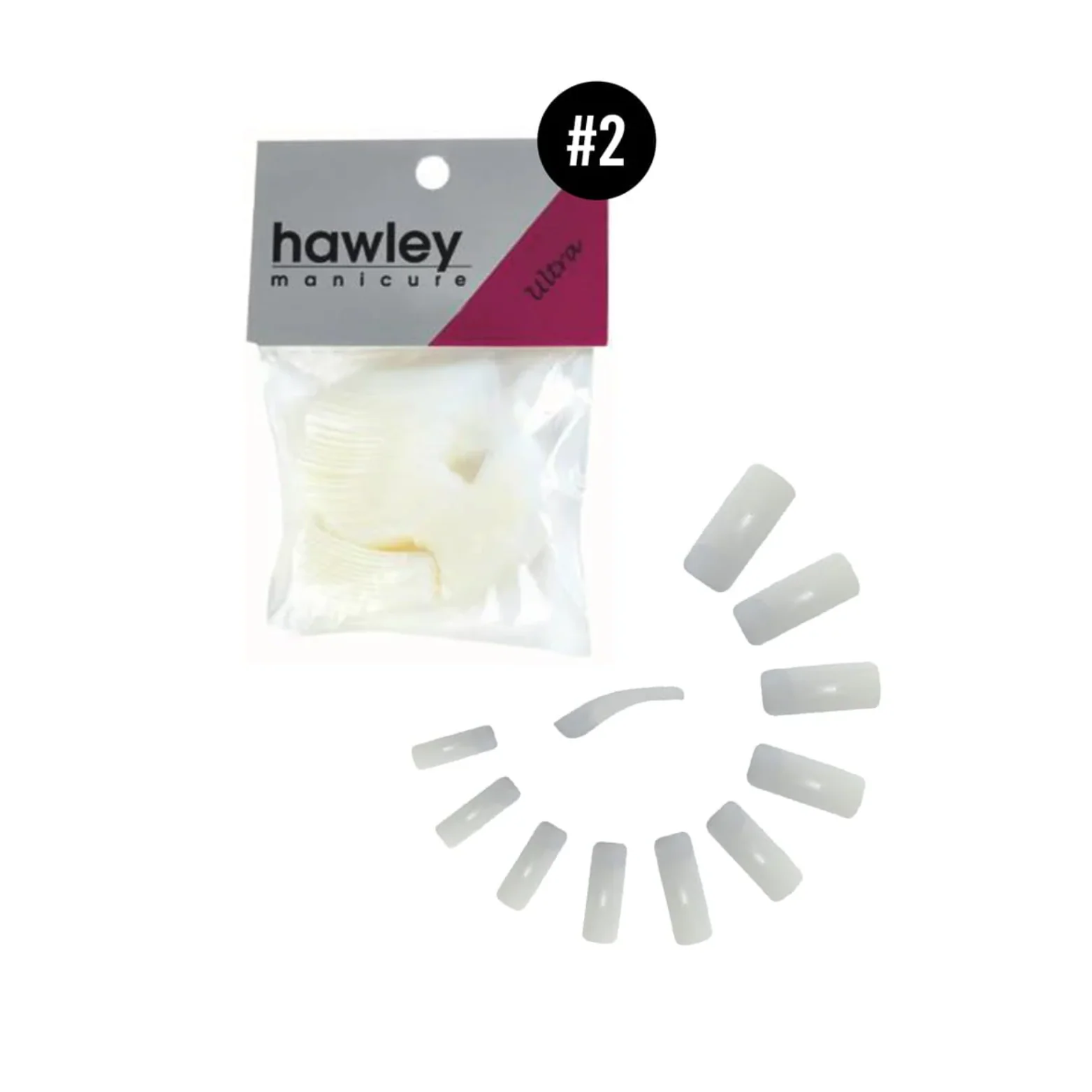 HAWLEY MANICURE ULTRA TIPS 50PK #2