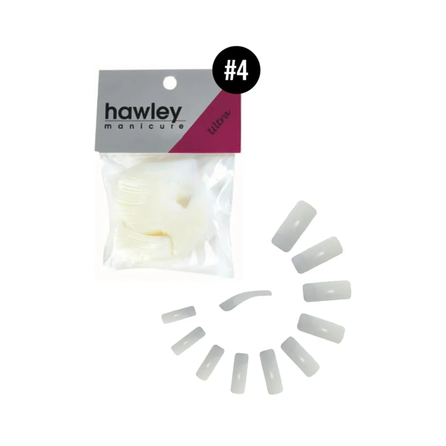 HAWLEY MANICURE ULTRA TIPS 50PK #4