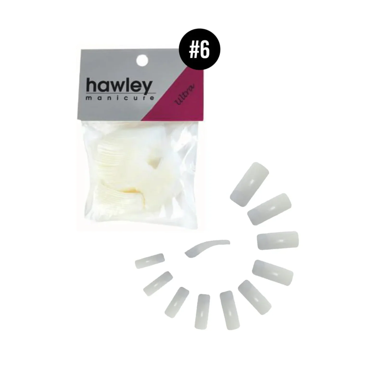 HAWLEY MANICURE ULTRA TIPS 50PK #6