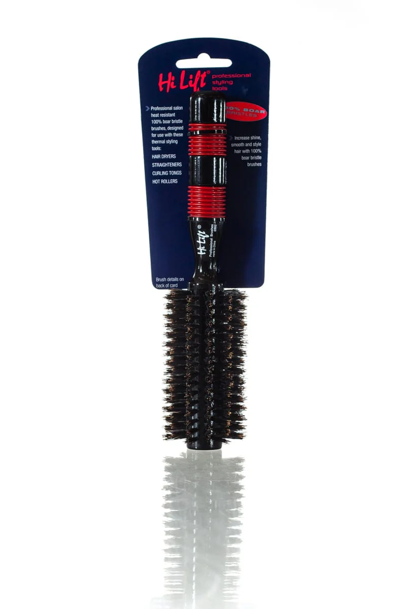 HI LIFT PROFESSIONAL 100% Boar Bristles Large Brush | Various Sizes - Image 3