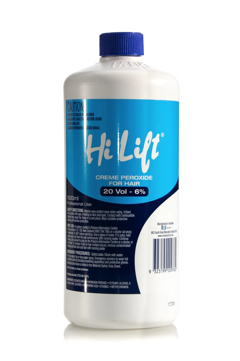 HI LIFT PROFESSIONAL Creme Peroxide | 1000ml, Various Colours - Image 3