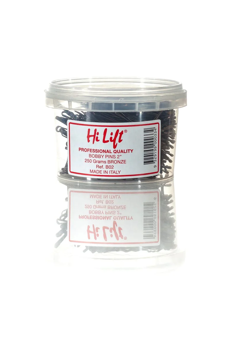 HI LIFT PROFESSIONAL Hi Lift Bobby Pins 2" | 250g, Various Colours - Image 3