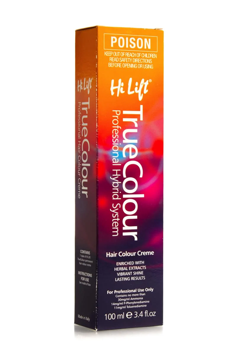 HI LIFT PROFESSIONAL True Colour Hair Colour Creme [COLOURS 1.0 - 6.77]  |  100ml, Various Colours - Image 3