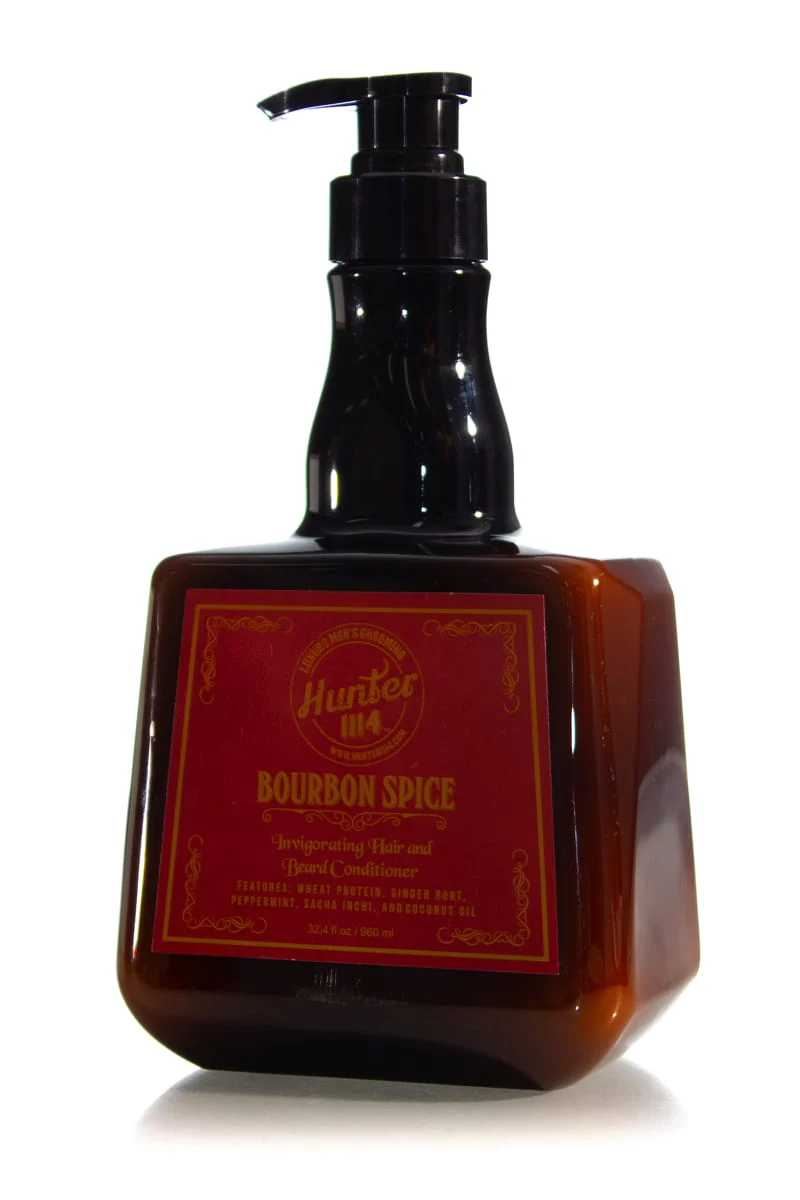 HUNTER 1114 Bourbon Spice Invigorating Hair And Beard Conditioner | Various Sizes - Image 3