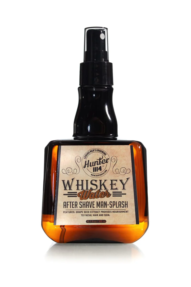 HUNTER 1114 Whiskey Water After Shave Man Splash  |  Various Sizes