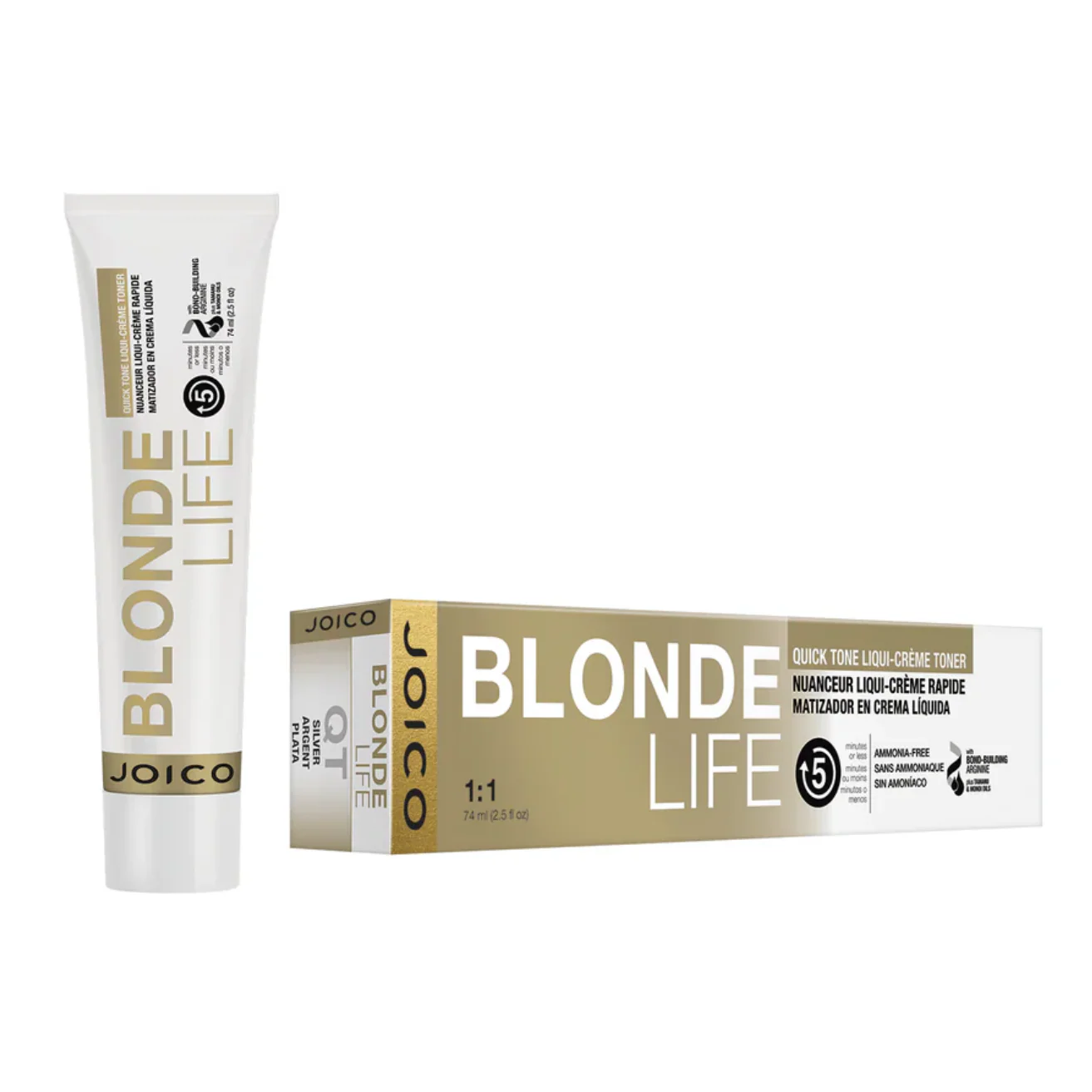 JOICO BLONDE LIFE QUICK TONE (QT) 74ML SILVER