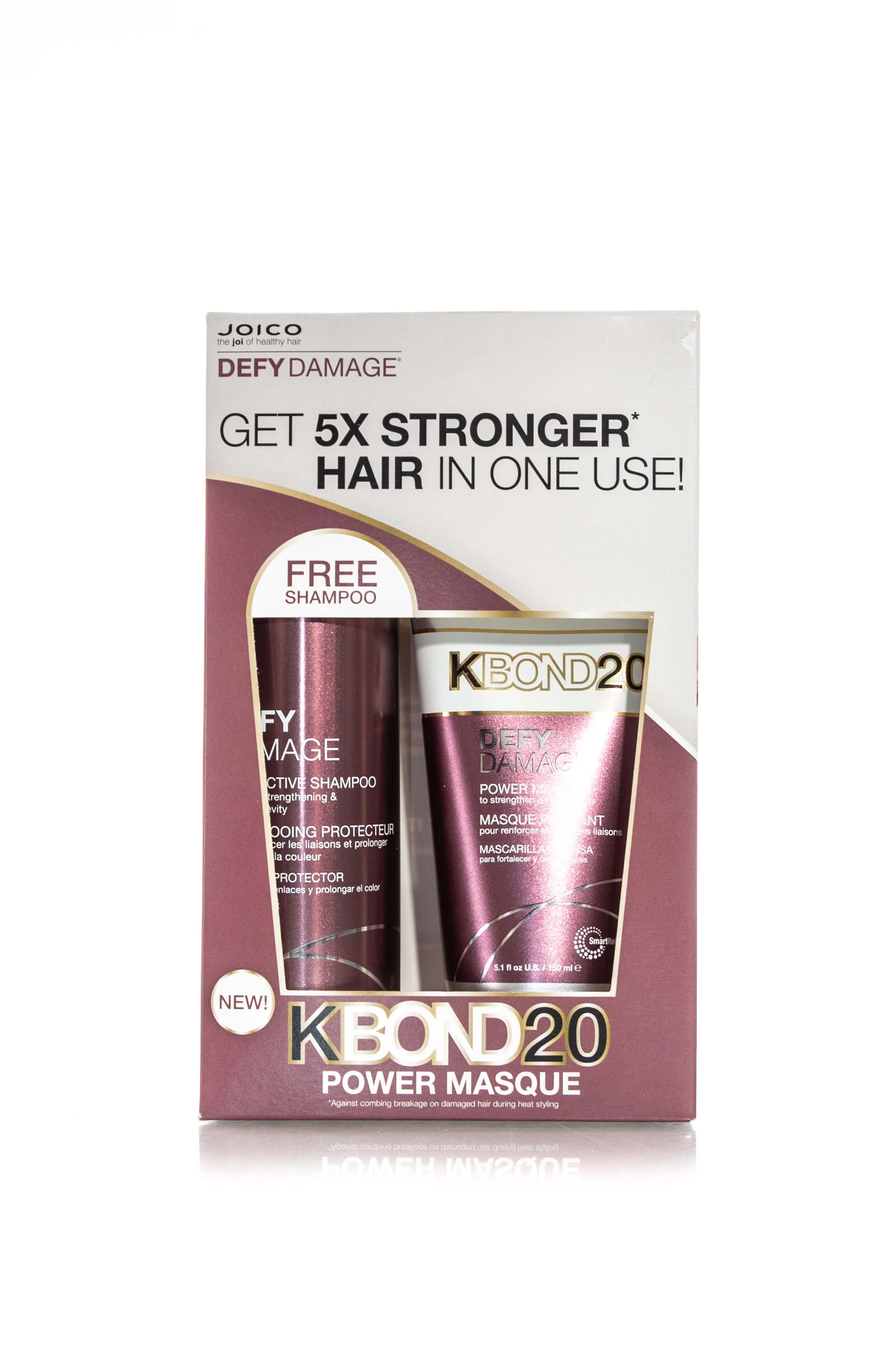 JOICO DEFY DAMAGE SHAMPOO & MASQUE DUO 24