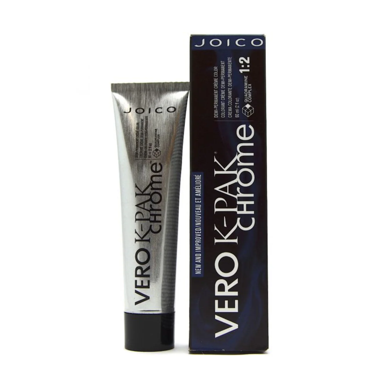 JOICO Vero K-Pak Chrome Demi-Permanent Crème Color | 60g, Various Colours