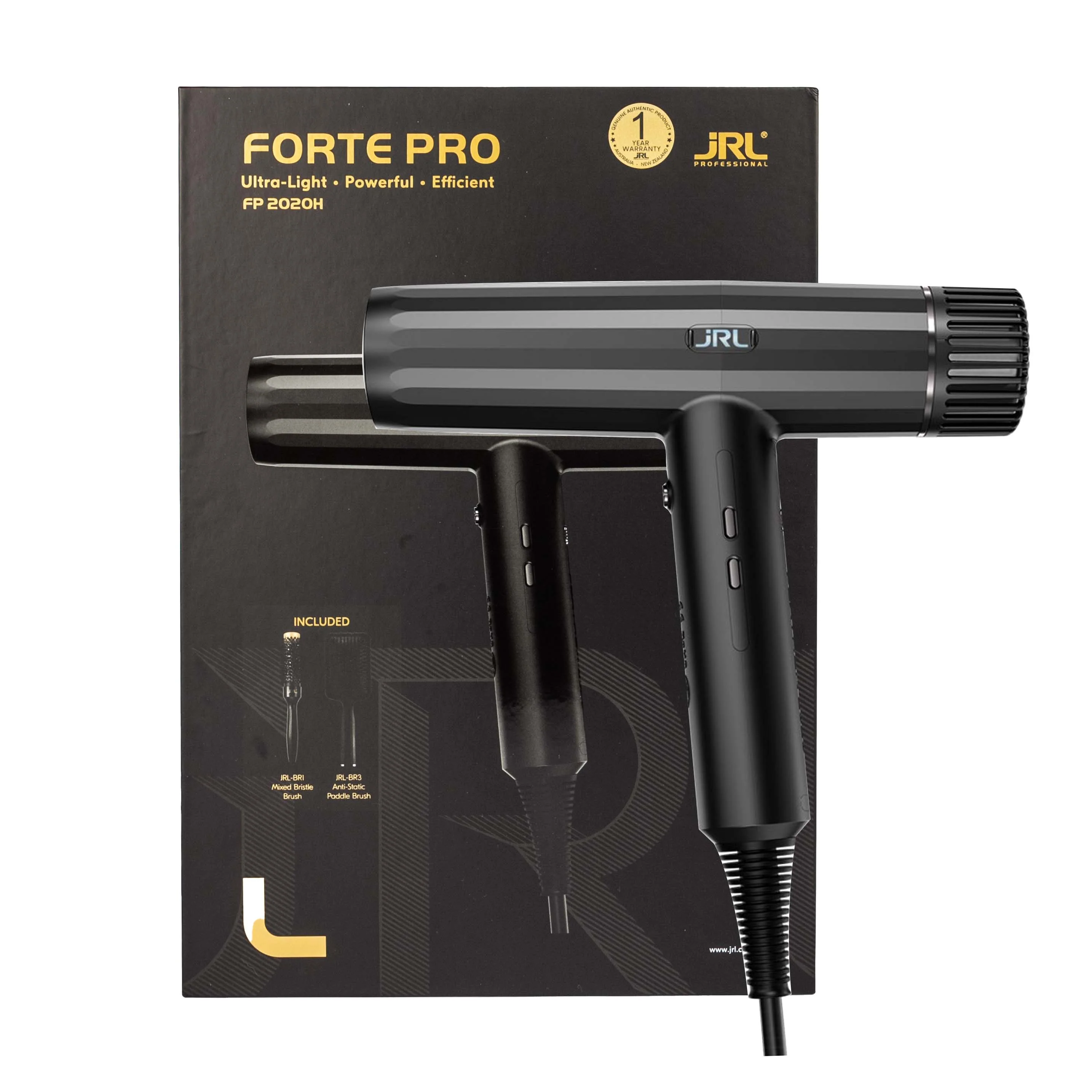 JRL FORTE PRO BLACK HAIR DRYER (LE)