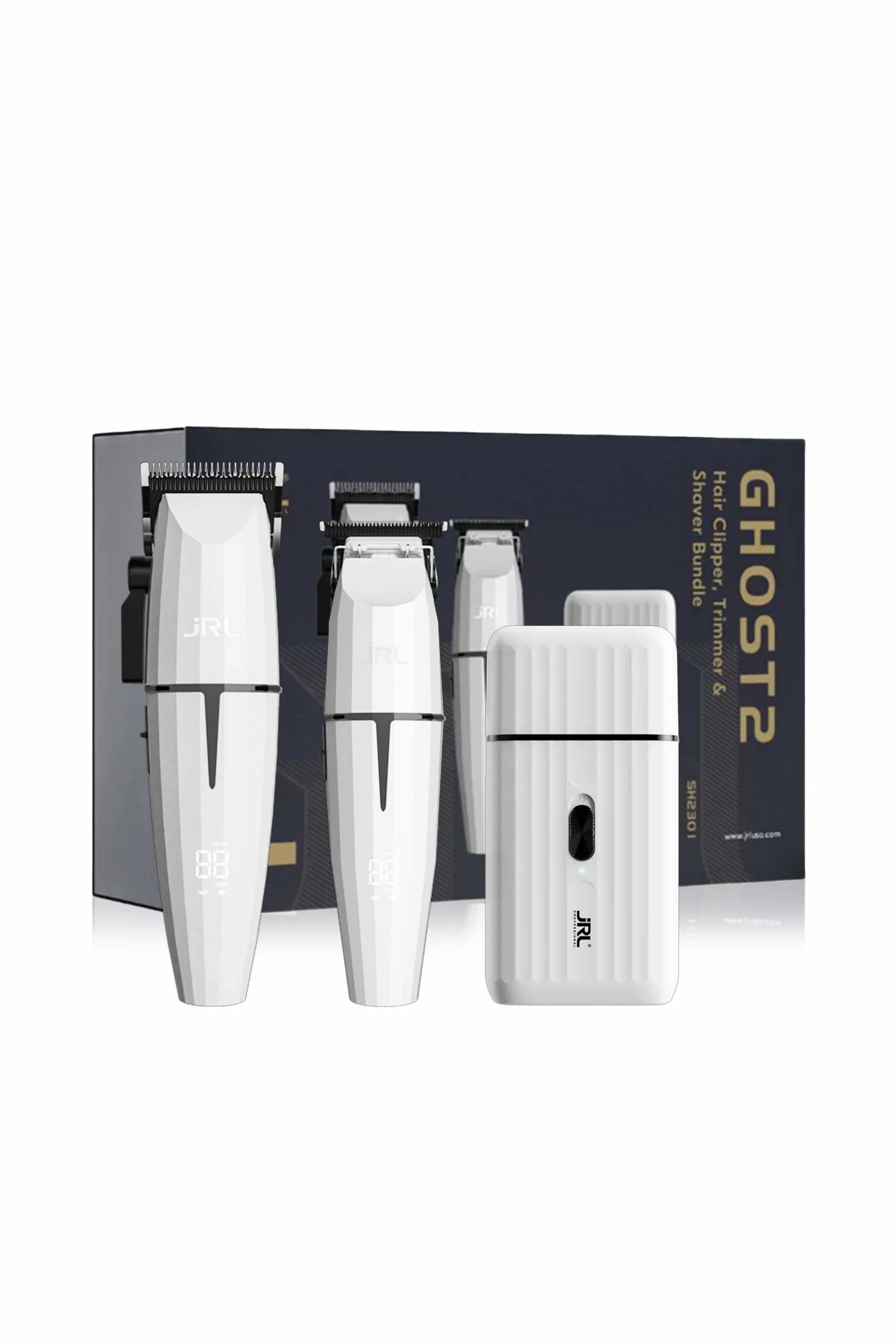 JRL GHOST 2 CLIPPER, TRIMMER & SHAVER TRIO