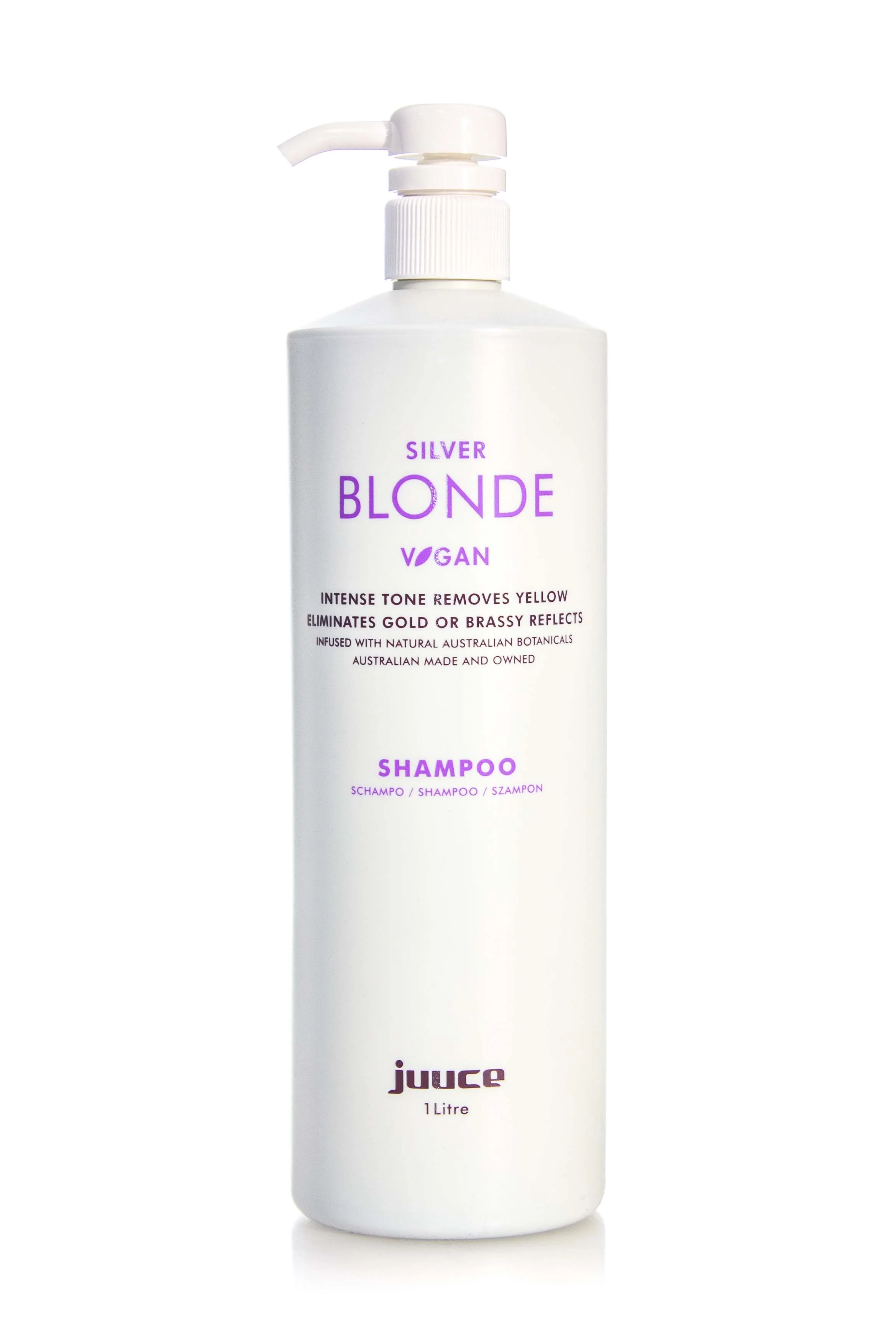 JUUCE Silver Blonde Shampoo | Various Sizes - Image 3