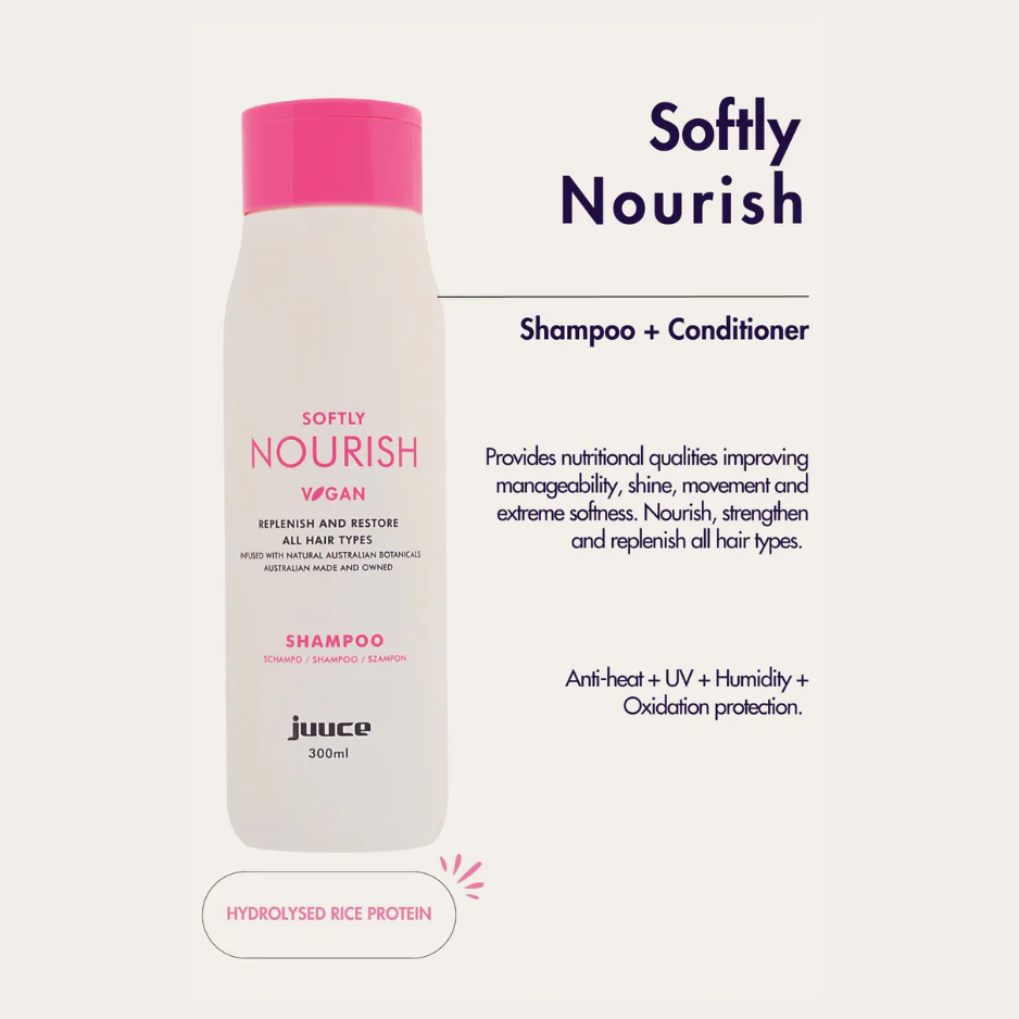 JUUCE Softly Nourish Shampoo  | Various Sizes - Image 4