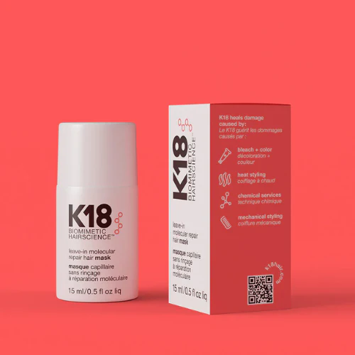 K18 LEAVE-IN MOLECULAR REPAIR HAIR MASK 15ML - Image 2