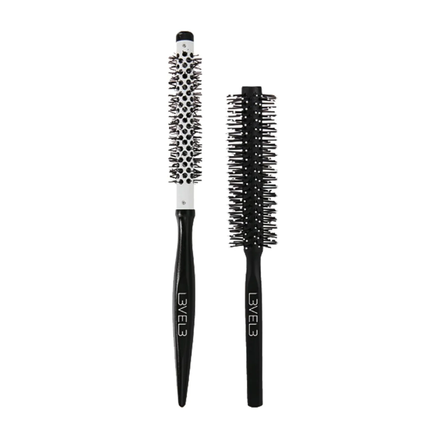 LEVEL 3 2 PIECE WOODEN ROUND BRUSH SET