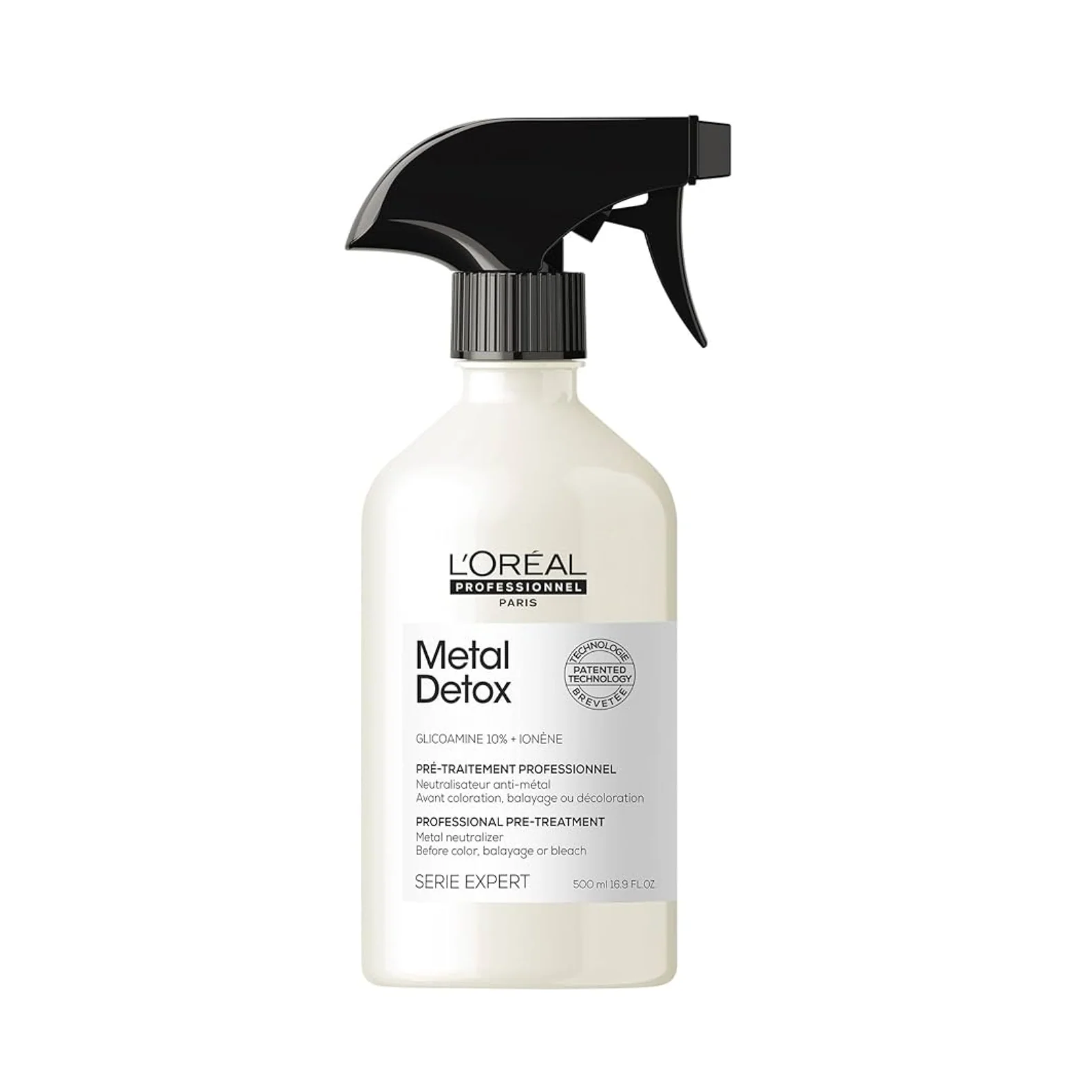 L'OREAL PROFESSIONNEL METAL DETOX NEUTRALIZER PRE-COLOUR TREATMENT 500ML