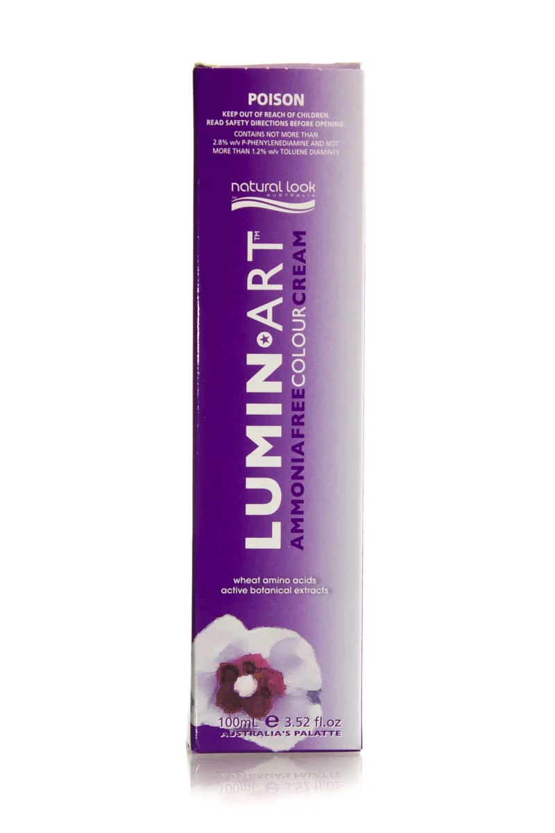LUMINART Ammonia Free Colour Cream | 100ml, Various Colours - Image 18