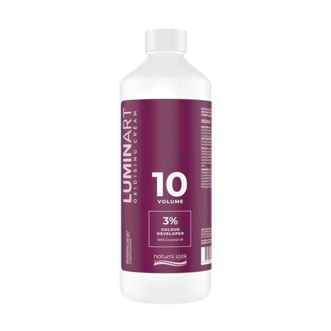 LUMINART Oxidising Cream Developer |900ml, Various Strengths