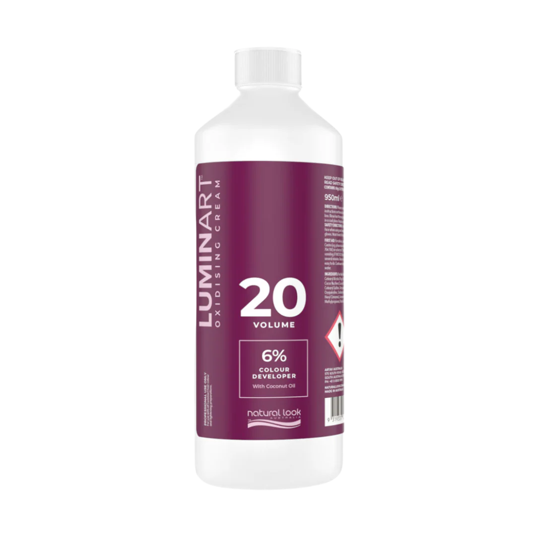 LUMINART Oxidising Cream Developer |900ml, Various Strengths - Image 2