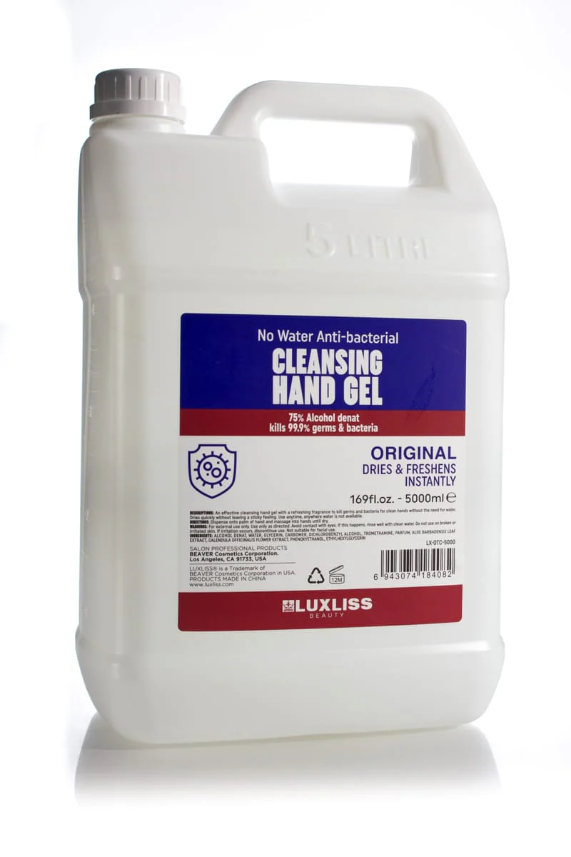 LUXLISS  Cleansing Hand Gel Sanitiser  |  Various Sizes - Image 2