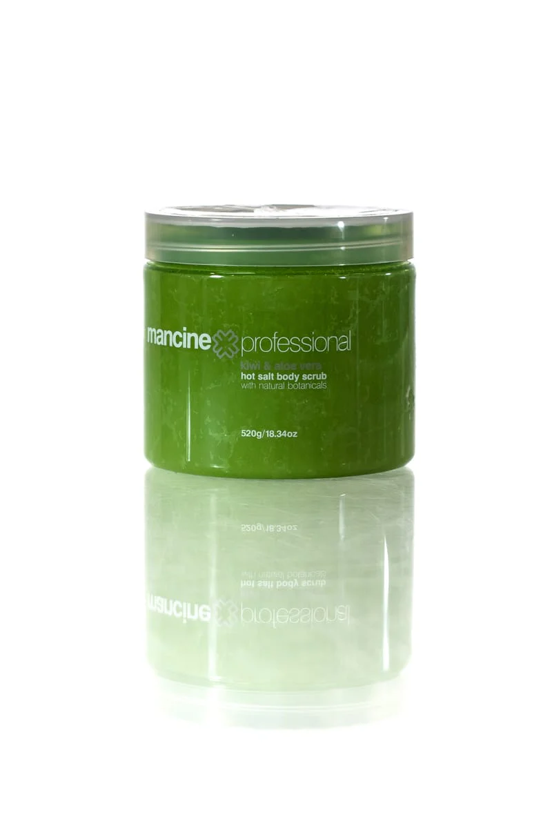 MANCINE PROFESSIONAL Hot Salt Body Scrub | 500g, Various Colours - Image 3