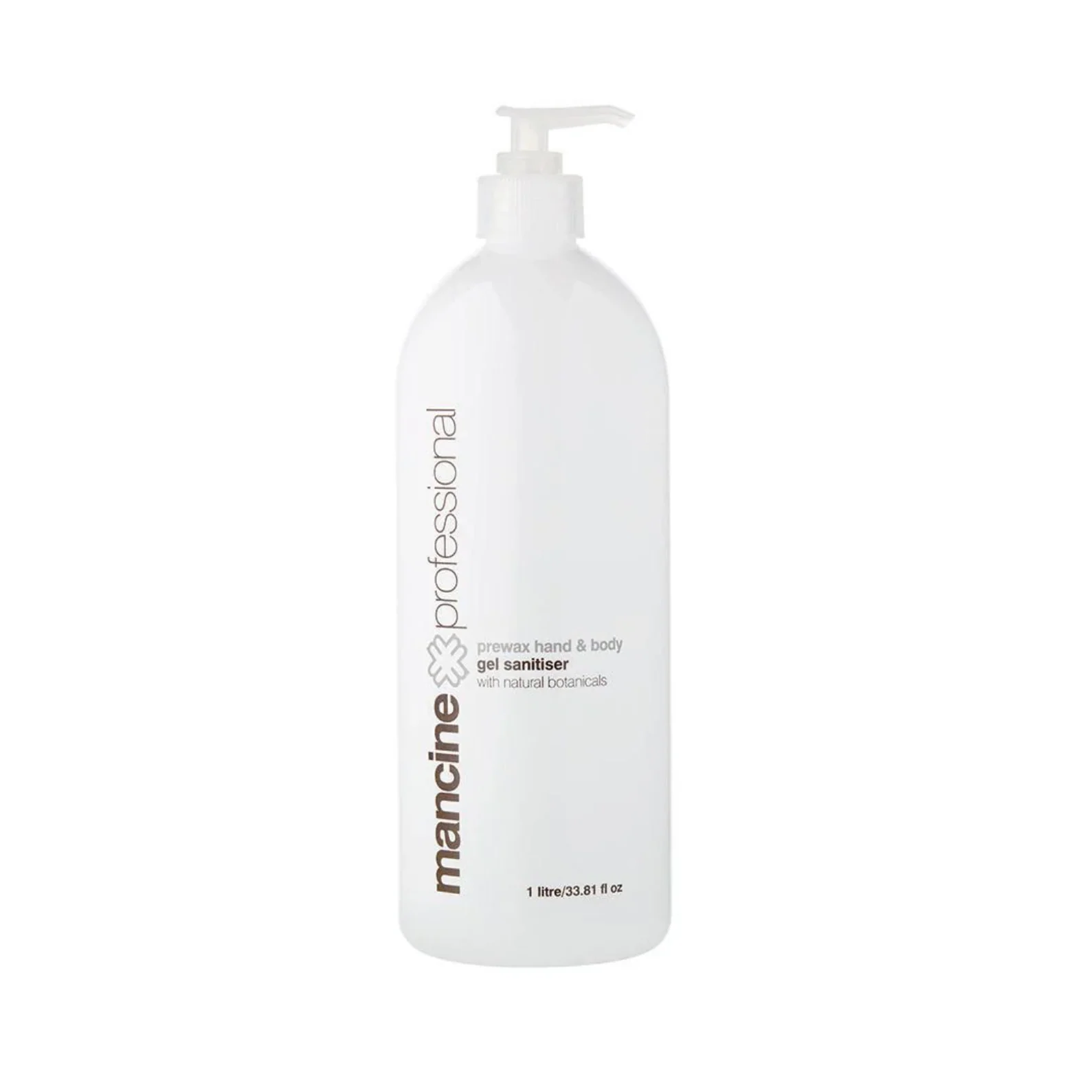 MANCINE PROFESSIONAL PRE WAX HAND & BODY GEL SANITISER 1L