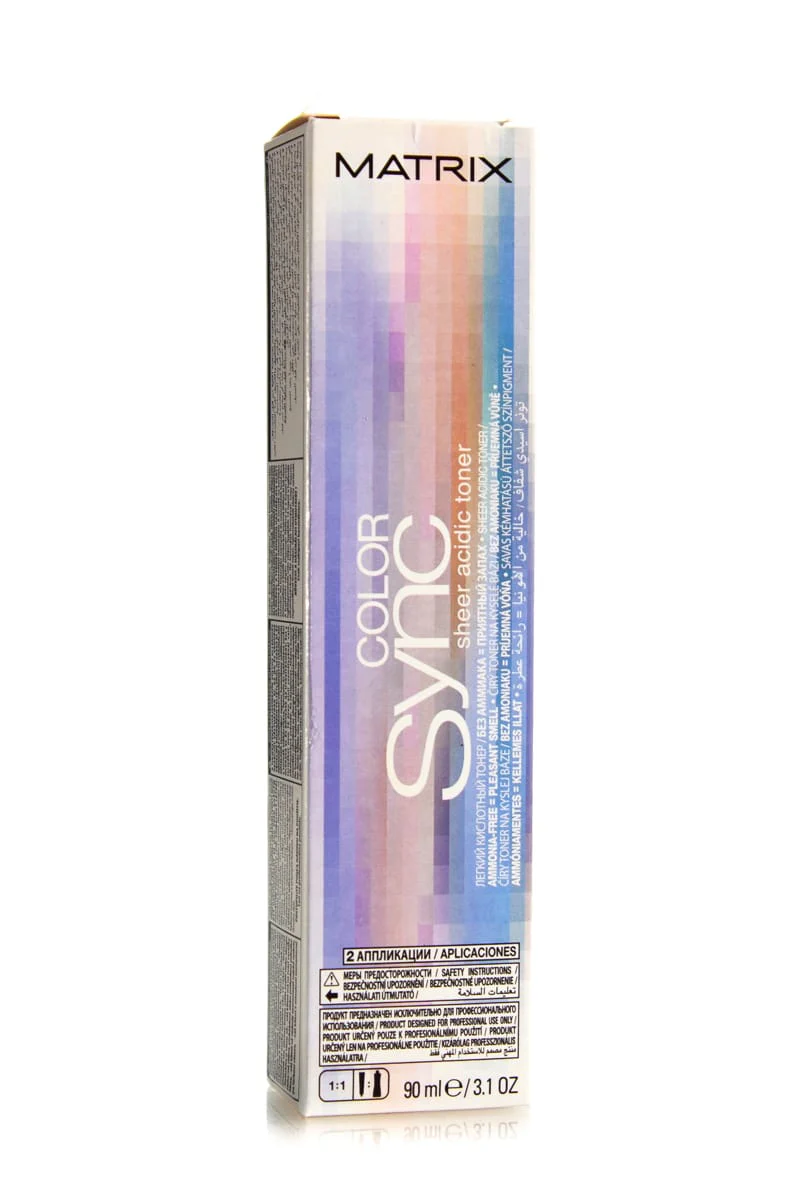 MATRIX Color Sync Sheer Acidic Toners  |  90ml, Various Colours - Image 2