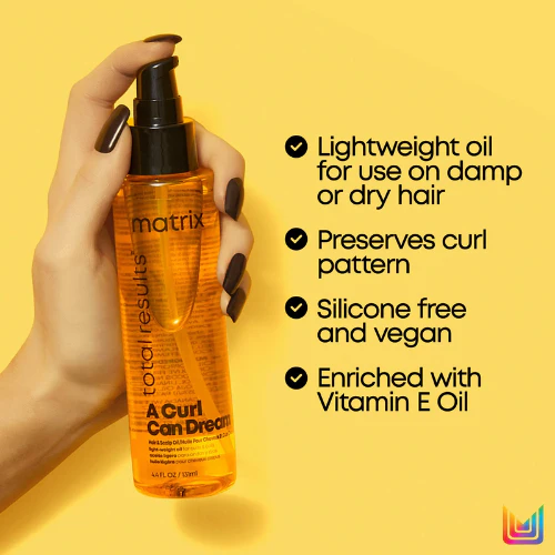 MATRIX TOTAL RESULTS A CURL CAN DREAM HAIR & SCALP OIL 131ML - Image 2