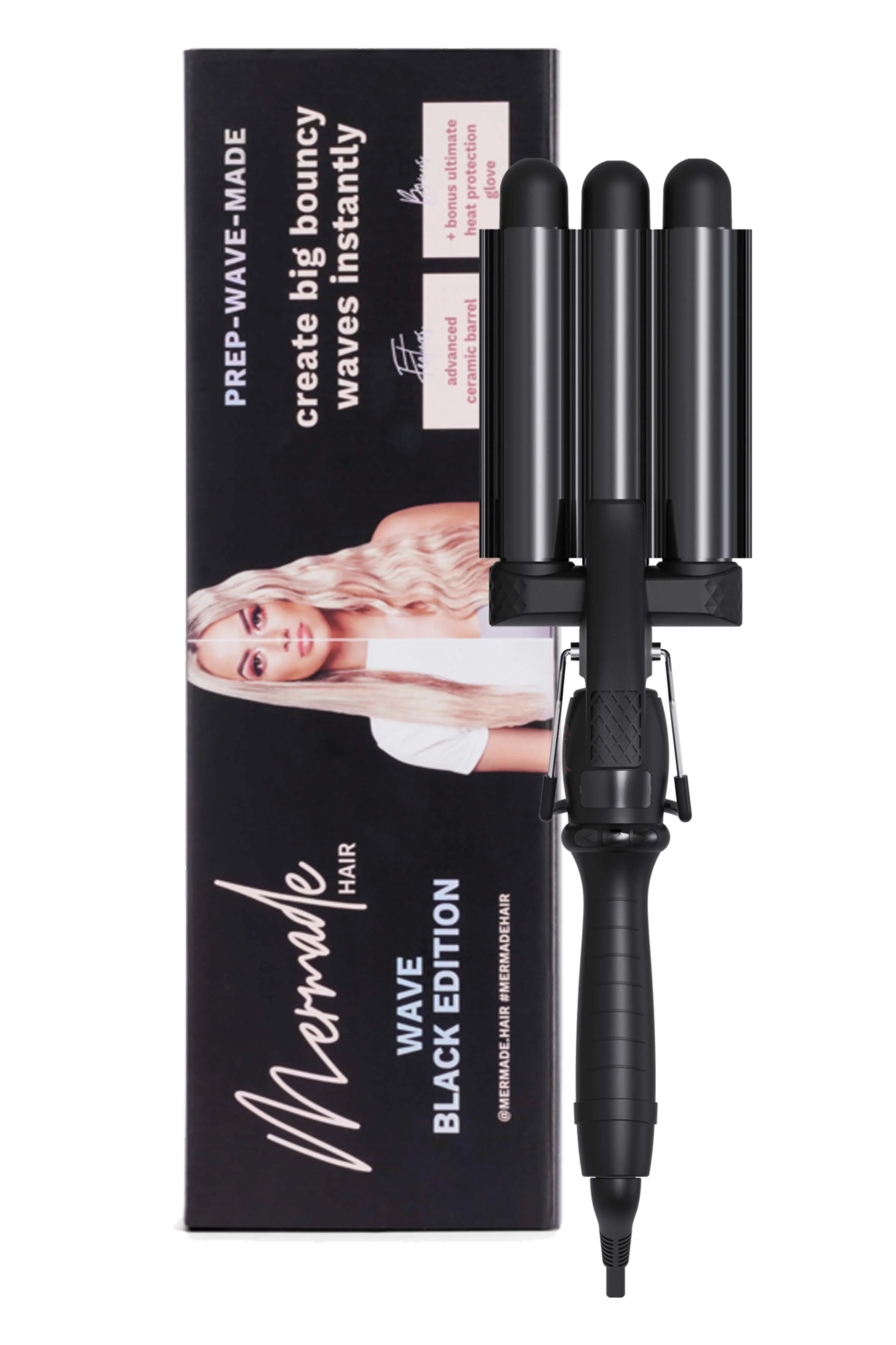 MERMADE Hair Pro Waver Mini | 25mm, Various Colours - Image 3