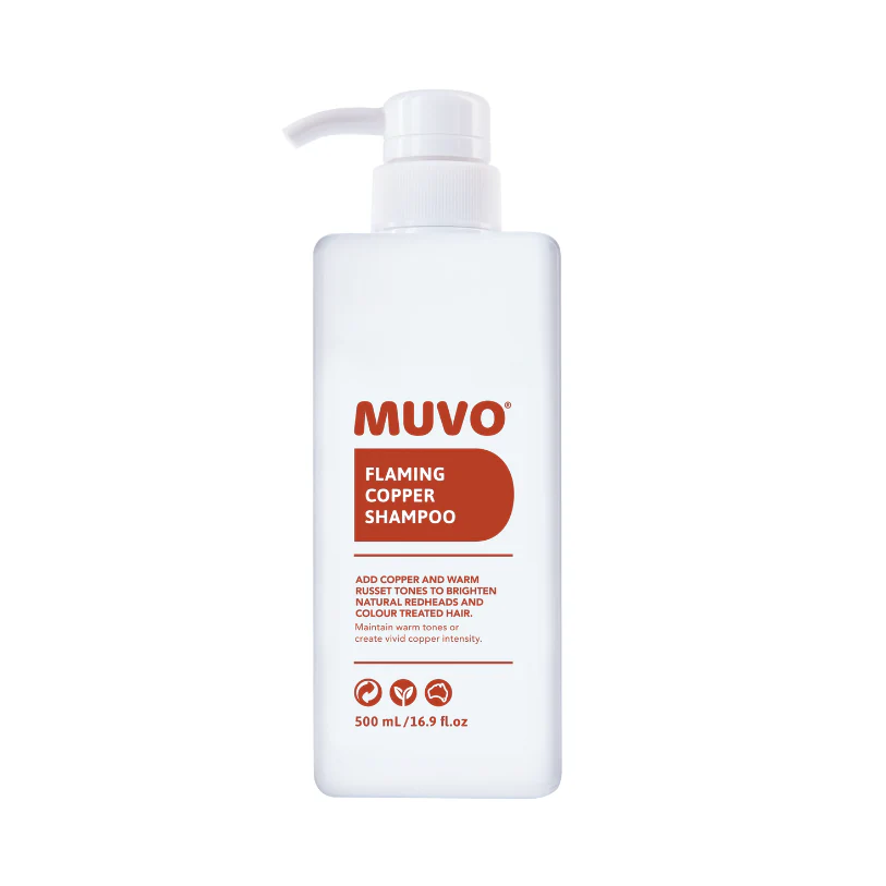 MUVO Flaming Copper Shampoo | Various Sizes - Image 2